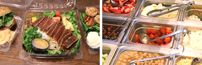 好みのサラダをお作りいたします