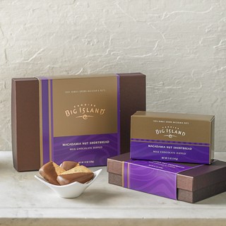 マカデミアナッツ・ショートブレッド – ミルクチョコレート・ディップ