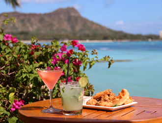 シェラトンワイキキ　ラムファイヤー　ワイキキ・ビーチ