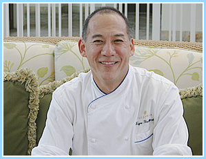 ザ・カハラのエグゼクティブ・シェフ ウェイン・ヒラバヤシ氏