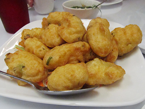 オアフ島ホノルル、ソルトレイク・チャイニーズ・レストランの琵琶豆腐