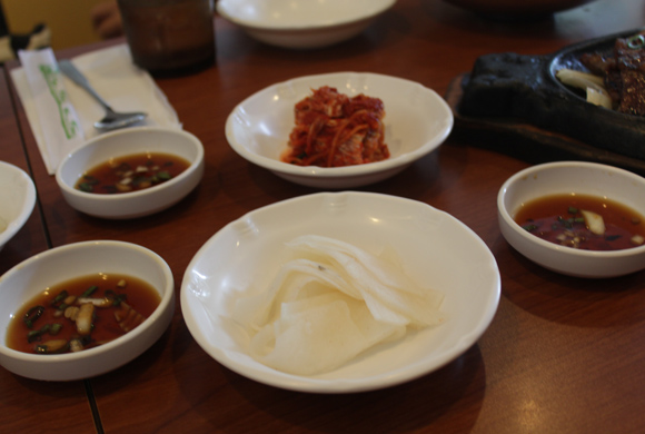 オアフ島ホノルル、韓国料理のユッチャン