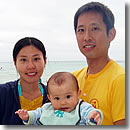 アロハ読者インタビュー 細井武志・佳代・渚吾