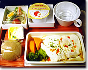 チャイナ･エアライン,機内食