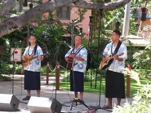 ロイヤル・ハワイアン・センターで