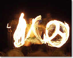 ロイヤル・ハワイアン,ルアウ,ファイヤー・ダンス