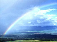 マウイの虹