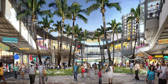 アラモアナセンターの駐車場を拡張!