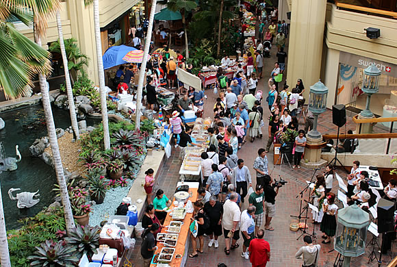 ハイアットのファーマーズ・マーケットは美味しいものがいっぱい!