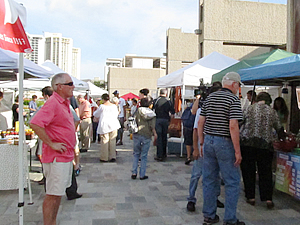 ロイヤル・ハワイアン・センターのファーマーズ・マーケット