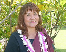 ハワイアンの伝統継承者(カフ)、カイミロアさん