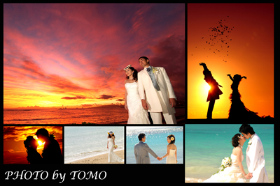 ハワイ挙式の写真