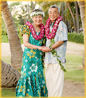 ハワイでメモリアル･ウエディング